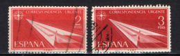 SPAGNA - 1956 - AEREO STILIZZATO - USATI - Eilbriefmarken