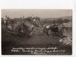 14 - BÜSBACH - Freiwilliger Arbeitsdienst Durch Die Büsbacher Nothilfe - Steinbruch -*foto Joh.Scheen - Büsbach B. Stolb - Stolberg