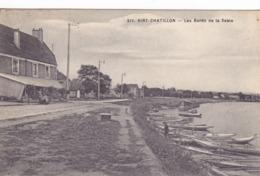 CPA 91 @ VIRY CHATILLON - Les Bords De La Seine En 1917 - Viry-Châtillon