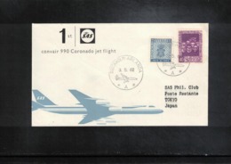 Sweden 1962 SAS First Flight Stockholm - Tokyo - Covers & Documents