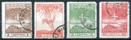 1913/14-Greece/Crete- "1912 Campaign" Issue- 1,2,5,10l. Stamps (paper A) Used/usH, W/ Cretan "AG. NIKOLAOS" Type I Pmrks - Creta