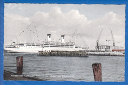 Deutschland; Cuxhaven; Schiff Italia, Ankunft Am Steubenhöft - Cuxhaven