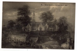 Cpa N° 84 Notre Dame De CHATEAULIN En 1830 - Châteaulin