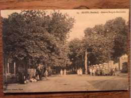 CPA, KAYES MALI  Actuel  (Soudan), Avenue Borgnis-Desbordes,collection Albaret, Non écrite, Animée - Mali