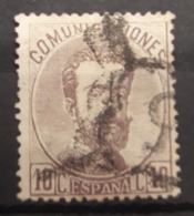 ESPAÑA.  EDIFIL 120 US.  5 CT VIOLETA  AMADEO I. CATÁLOGO 250 € - Used Stamps