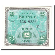 France, 2 Francs, Drapeau/France, 1944, 1944, SPL+, Fayette:VF16.2, KM:114b - 1944 Vlag/Frankrijk