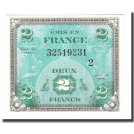 France, 2 Francs, Drapeau/France, 1944, 1944, SPL+, Fayette:VF16.2, KM:114b - 1944 Bandiera/Francia