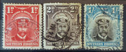 RHODESIA - Canceled - Sc# 120, 122a, 130 - Südrhodesien (...-1964)