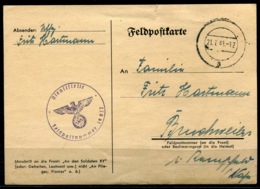 31137) DEUTSCHES REICH Feldpostkarte 1941 - Brieven En Documenten