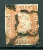 ISABEL II, 1850, 5 REALES USADO. - Used Stamps