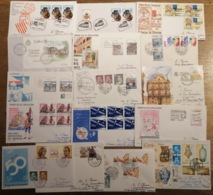 RC 14277 ESPAGNE LOT DE 15 LETTRES + 1 ENTIER ANNÉES 1985 / 1989 TB - Covers & Documents