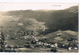 VILLIERS - DOMBRESSON . Suisse " Neuchatel "  Vue Aerienne 1952 - Dombresson 