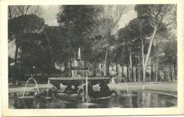 Roma - Villa Borghese - Fontana Dei Cavalli Marini - Parchi & Giardini