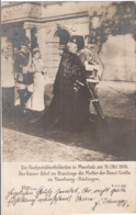 MEERHOLZ Gelnhausen Hochzeitszug Gelaufen Bahnpost Stempel DRESDEN  REIC 14.10.1906 Kaiser Wilhelm II + Mutter Der Braut - Gelnhausen