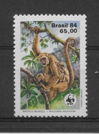 Thème Animaux - W.W.F. - Singe - Brésil - Timbres Neufs ** Sans Charnière - TB - Unused Stamps