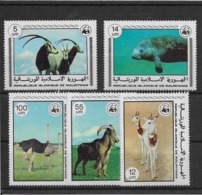 Thème Animaux - W.W.F. - Mauritanie - Timbres Neufs ** Sans Charnière - TB - Unused Stamps