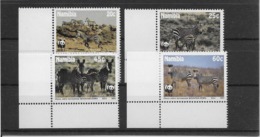 Thème Animaux - W.W.F. - Zèbre - Namibie - Timbres Neufs ** Sans Charnière - TB - Unused Stamps