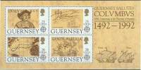 EUROPA CEPT - GUERNSEY 1992 Hoja Bloque - MNH ** - 1992