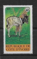 Thème Animaux - W.W.F. - Côte D'Ivoire - Timbres Neufs ** Sans Charnière - TB - Unused Stamps