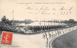 94-VINCENNES- BOIS DE VINCENNES- VELODROME MUNICIPAL, PISTE ET TRIBUNES NORD - Vincennes