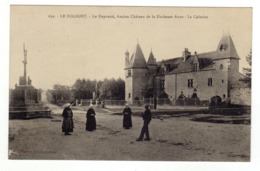 Cpa N° 629 LE FOLGOET Le Doyenné Ancien Château De La Duchesse Anne Le Calvaire - Le Folgoët