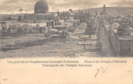 Israël            Vue De L'emplacement Du Temple De Salomon .  (voir Scan). - Israel