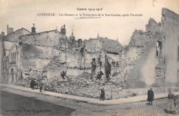 Thème  Judaïca    Lunéville 54  Synagogue  Après L'incendie    (voir Scan). - Giudaismo
