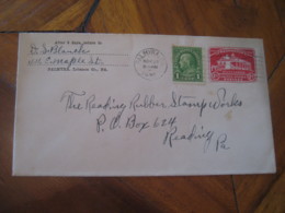 PALMYRA Lebanon Pennsylvania PA 1932 To Reading PA Stamp On U525 Postal Stationery Cover USA - 1921-40