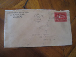 READING Berks Pennsylvania PA 1932 City TB Tuberculosis U525 Postal Stationery Cover USA - 1921-40