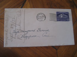 RIDGEFIELD Fairfield Connecticut CT 1932 City U526 Postal Stationery Cover USA - 1921-40