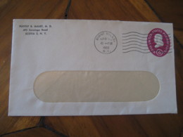 BURNT HILLS Ballston Saratoga New York NY 1960 Scotia U536 Postal Stationery Cover USA - 1941-60