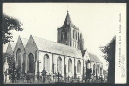 1.1 CPA - ALVERINGEM - ALVERINGHEM - Kerk - Eglise - Cimetière  // - Alveringem