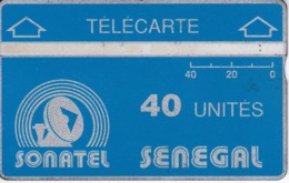 TARJETA DE SENEGAL DE 40 UNITES DE SONATEL - Senegal