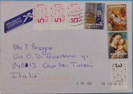 2014 Holland   -  Used Stamps On Cover To Italy - Cartas