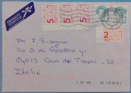 2014 Holland  -  Used Stamps On Cover To Italy - Lettres & Documents