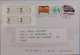 2012 Holland  -  Used Stamps On Cover To Italy - Cartas & Documentos