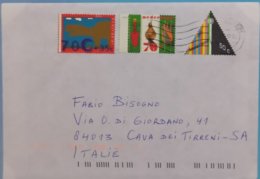 2012 Holland  -  Used Stamps On Cover To Italy - Cartas & Documentos
