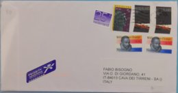 2012 Holland  -  Used Stamps On Cover To Italy - Cartas & Documentos