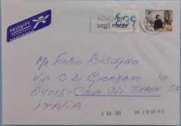 2012 Holland  -  Used Stamps On Cover To Italy - Lettres & Documents