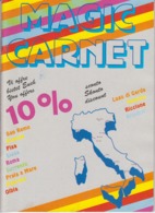 Magic Carnet - Italy - Venezia Roma Lago Di Garda Riccione Brindisi 30 Pages - Tourisme, Voyages