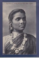 CPA Ceylon Ceylan Sri Lanka Femme Girl Women Non Circulé - Sri Lanka (Ceylon)