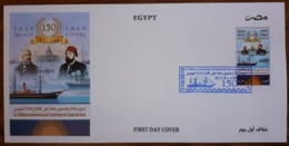 EGYPT  2019 - 150 Anniv. Of Opening Of Suez Canal - FDC - Brieven En Documenten