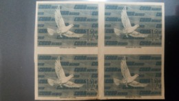 O) 1956  CUBA - CARIBBEAN, IMPERFORATED, PIGEON - SC C137 12c, MNH - Geschnittene, Druckproben Und Abarten