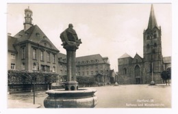 D-9835   HERFORD : Rathaus Und Münsterkirche - Herford