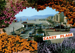 Canet St Nazaire En Roussillon La Place De La Mediterranée  CPM Ou CPSM - Canet En Roussillon