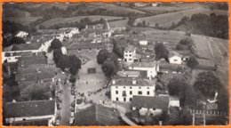 64  AINHOA  " Village Du Pays Basque " Mini Photo Type CPSM 7x13 Cm Dentelée VUE AERIENNE Du VOCABULAIRE GEOGRAPHIQUE - Ainhoa