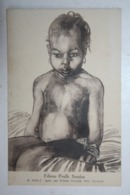 Soudan - Fillette  Peulh   , Peinture Par R . Nivelt - Soudan