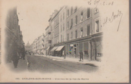 CHALONS SUR MARNE -  VUE RUE DE MARNE - Châtillon-sur-Marne