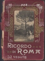 Roma - Set Of Postcards - 1900 Art Nouveau Book Of Cards - 32 Cards Of 160/110 Mm - Colecciones & Lotes