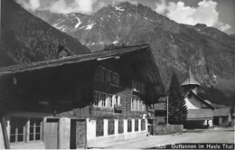 GUTTANNEN → Im Hasle Thal, Dorfpartie Bei Der Kirche Ca.1940 - Hasle Bei Burgdorf